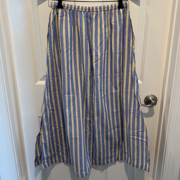 Universal Thread Blue and Yellow Striped Skirt Size S - Picture 9 of 13